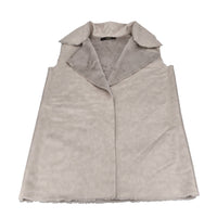 Gilet in tessuto eco-pelliccia 