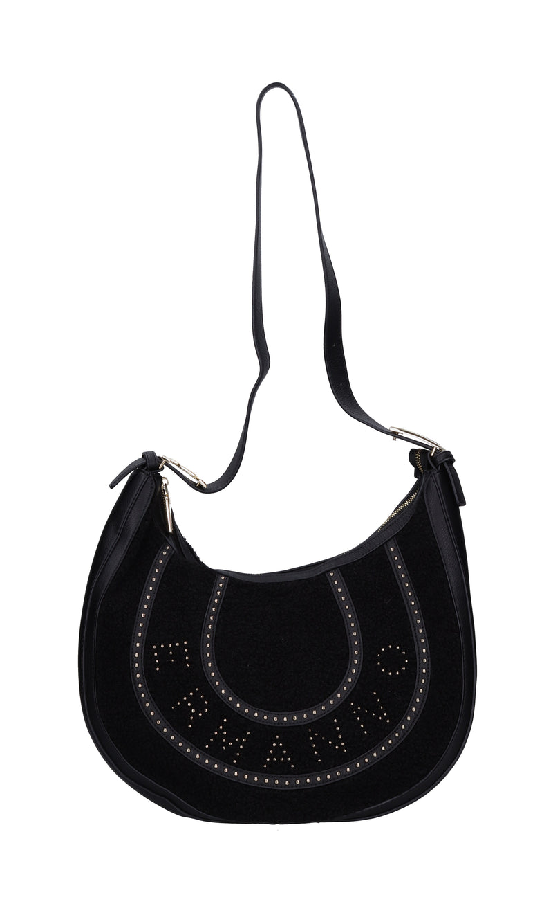 Borsa in ecopelle ed ecopelliccia 