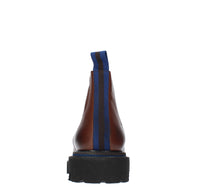 Stivaletti Beatles modello 5360 in pelle e tessuto 