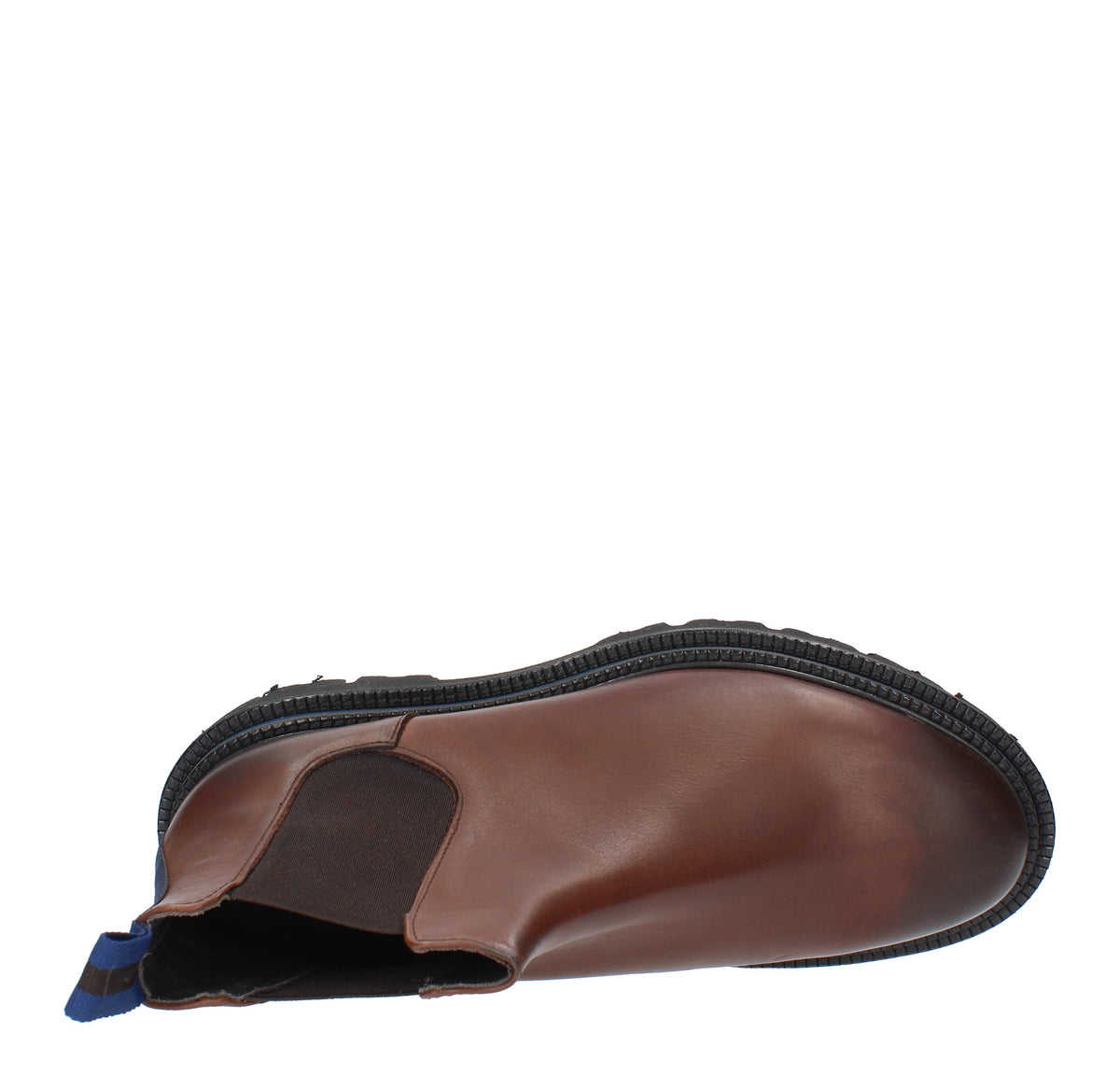 Stivaletti Beatles modello 5360 in pelle e tessuto 