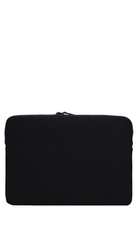 Borsa portadocumenti in tessuto con inserti in ecopelle 
