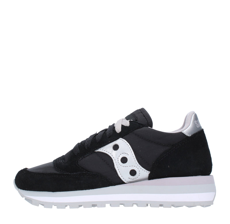 Sneakers modello JAZZ TRIPLE in camoscio e tessuto 