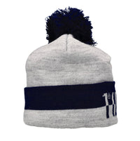 Cappellino con pom-pon in tessuto acrilico 