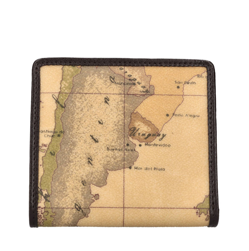Portafolgio mini bifolder Geo classic in pelle ed ecopelle 