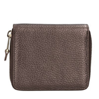 Portafoglio zip around piccolo in pelle 