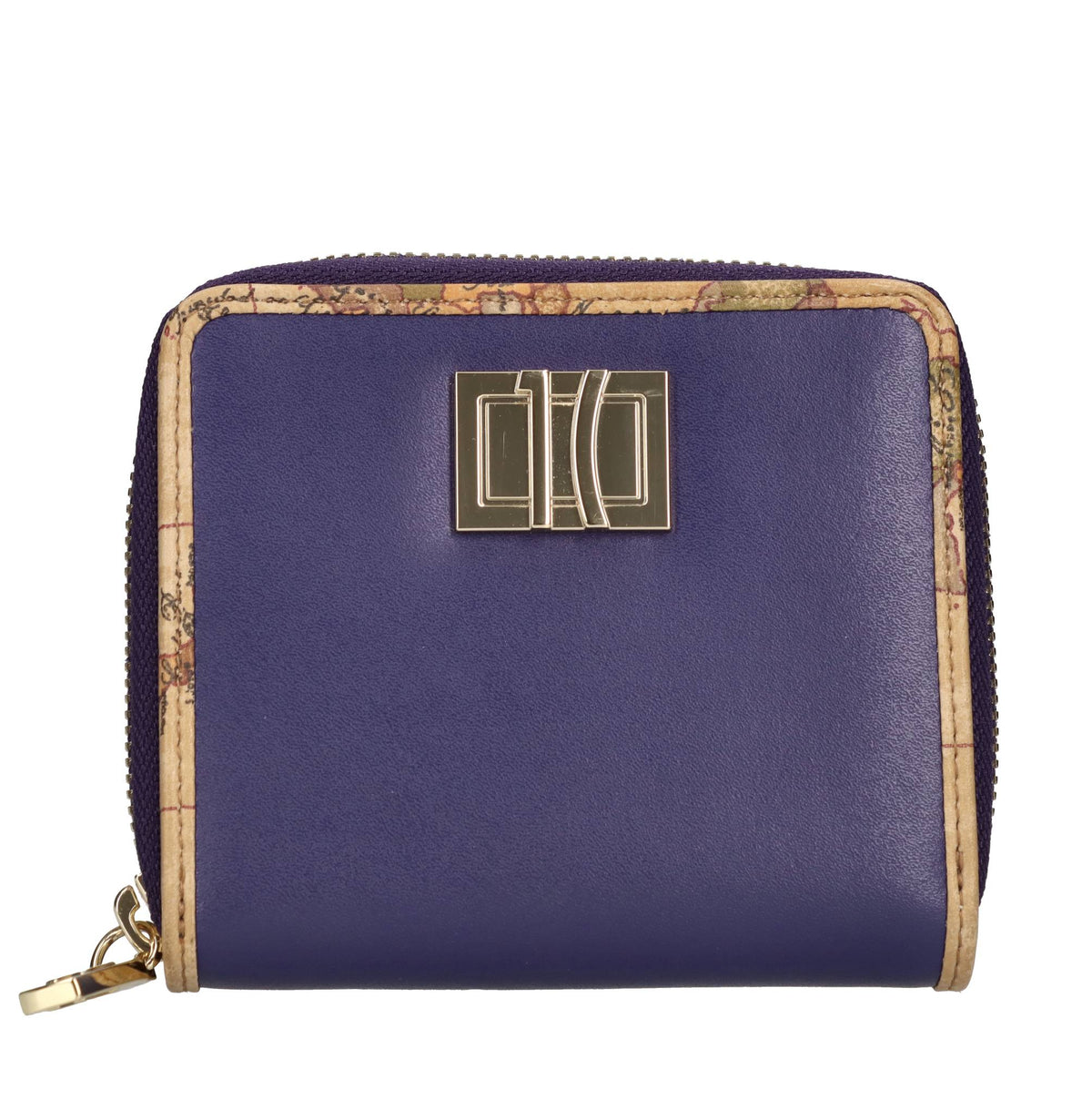 Winter lux portafoglio zip around piccolo in pelle ed ecopelle 