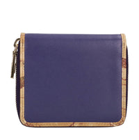 Winter lux portafoglio zip around piccolo in pelle ed ecopelle 