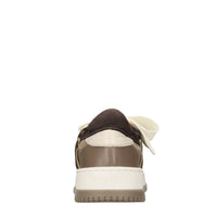 Sneakers in pelle e camoscio 