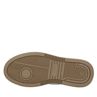 Sneakers in pelle, camoscio e pelliccia sintetica 