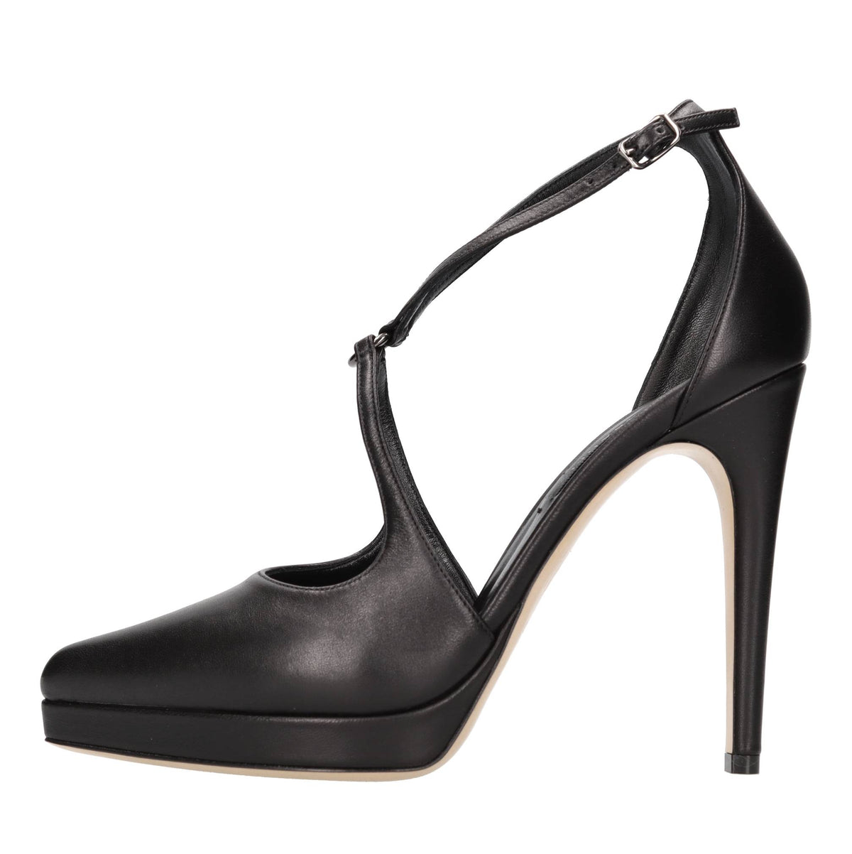 Décolleté Milonga in pelle 
