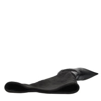 Stivali cuissard Superblade in pelle ed ecocamoscio stretch 