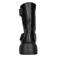 Stivaletti biker in pelle 