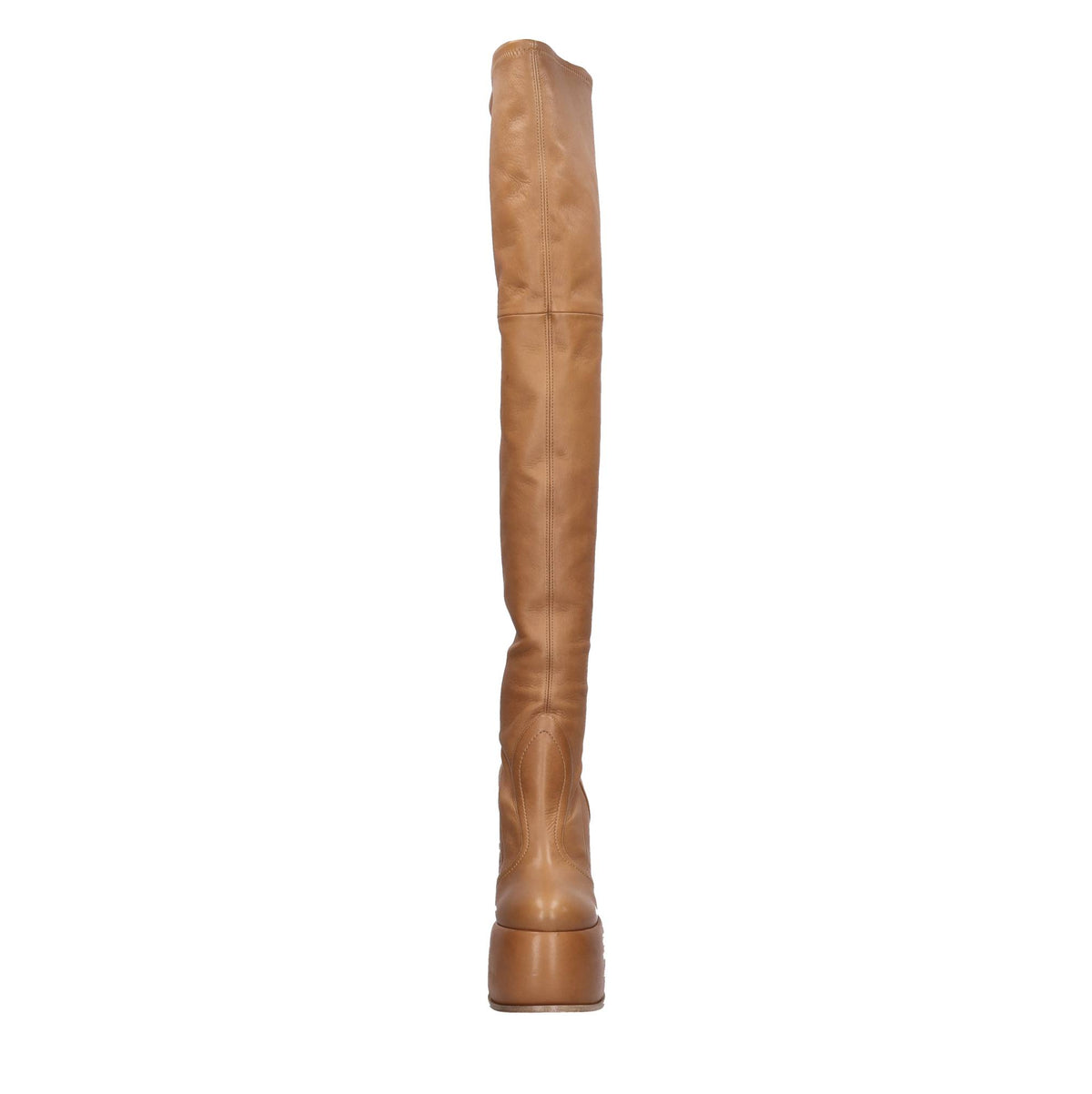 Stivali cuissard in eco-nappa stretch 
