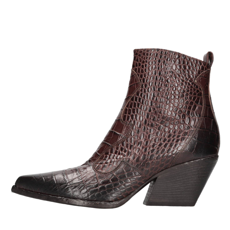 Stivaletti Texani in pelle 