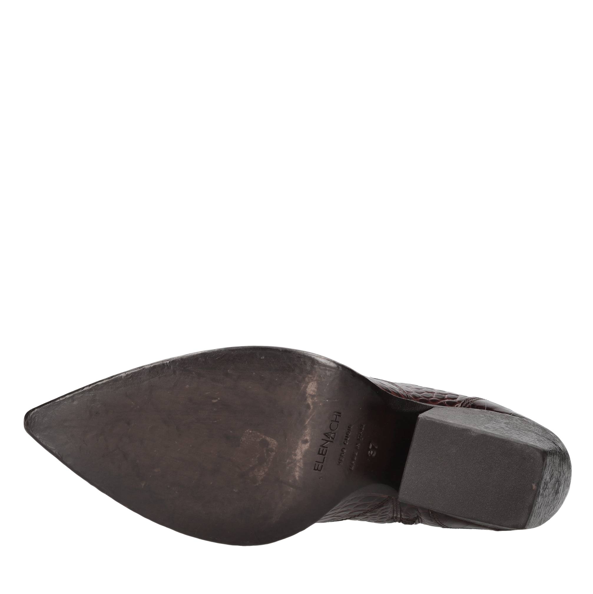 Stivaletti Texani in pelle 