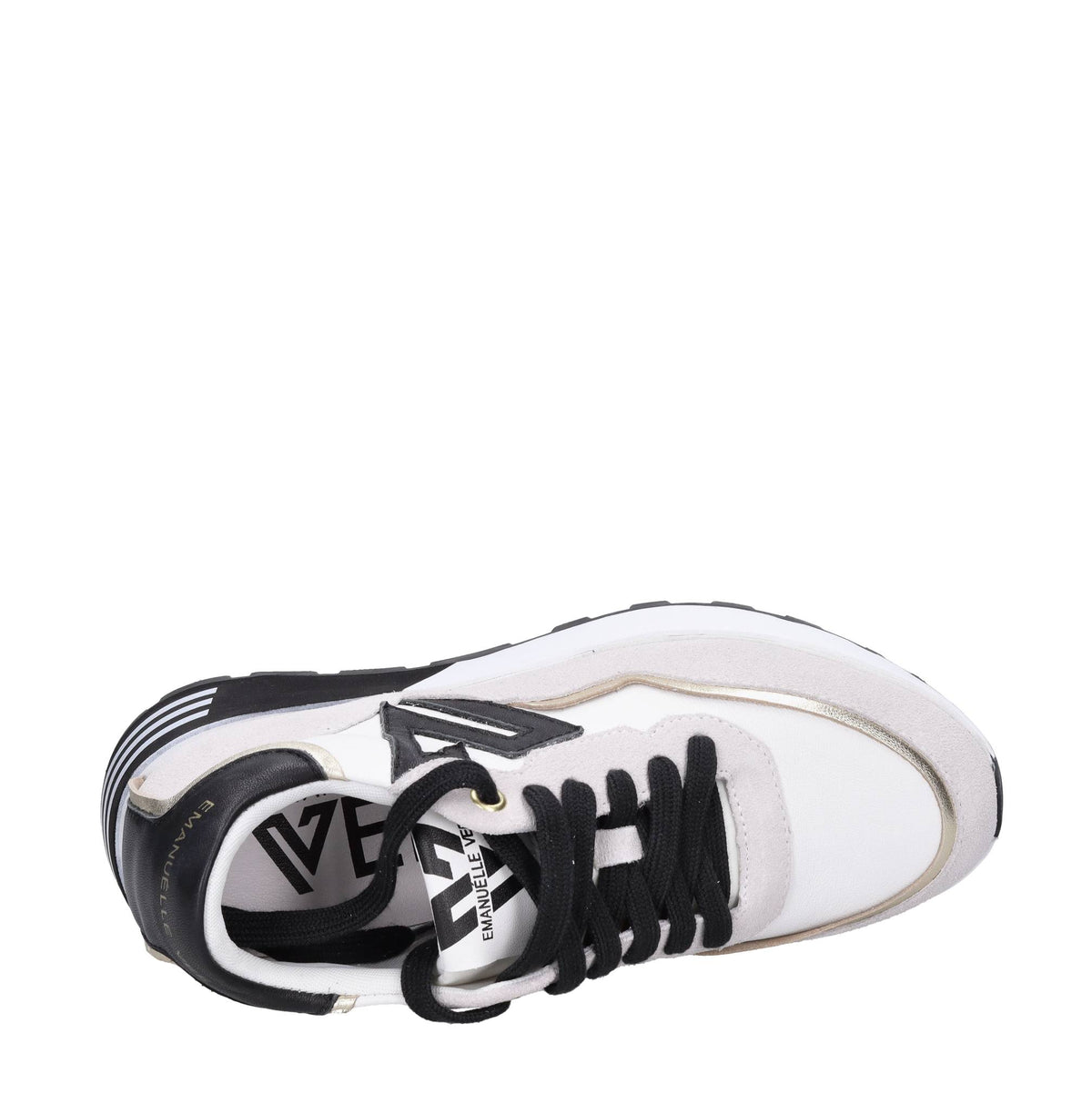Sneakers in pelle e camoscio 
