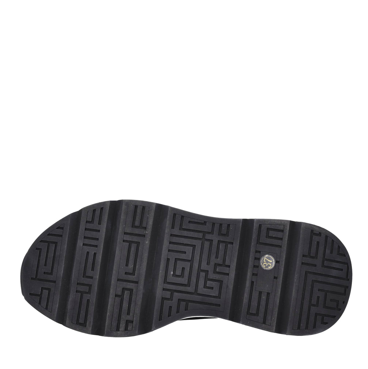 Sneakers in tessuto e camoscio 