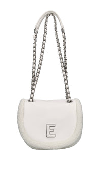 Borsa in ecopelle ed ecopelliccia 