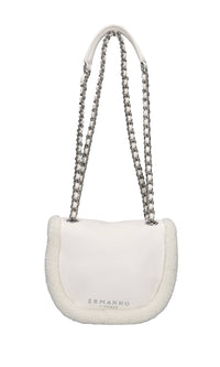 Borsa in ecopelle ed ecopelliccia 