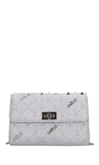 Borsa in tessuto glitterato 