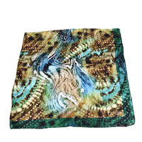 Foulard in misto seta 