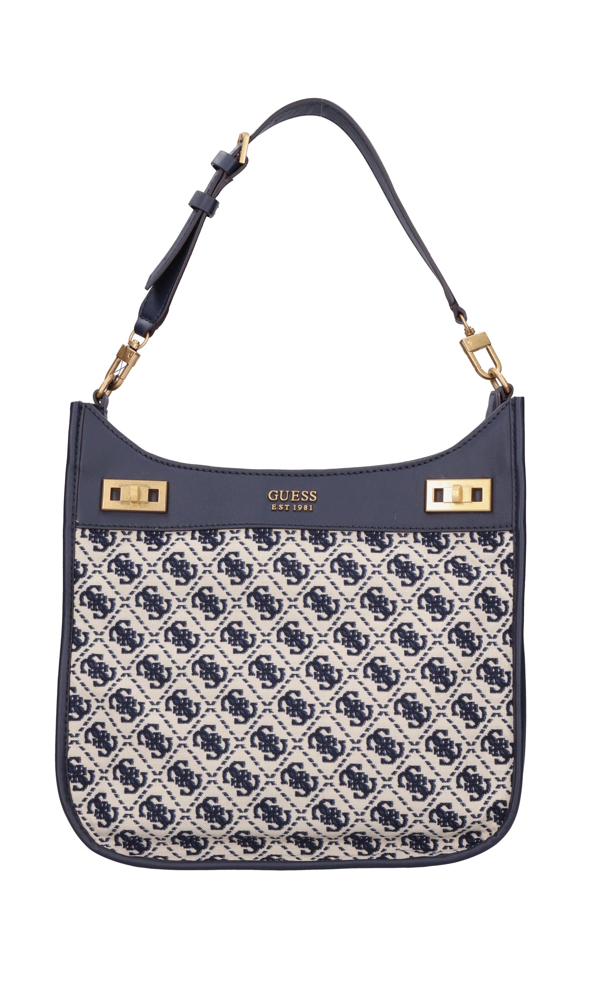 Borsa in tessuto ed ecopelle 
