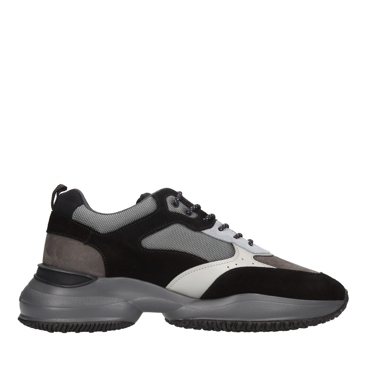Sneakers multimateriale 