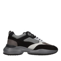 Sneakers multimateriale 