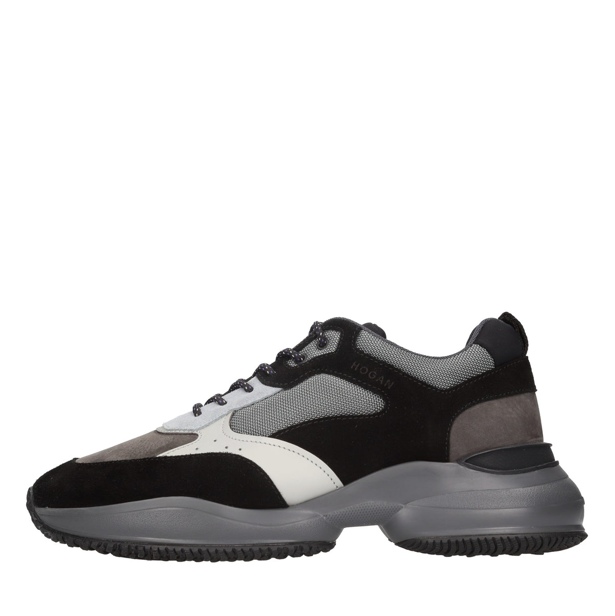 Sneakers multimateriale 