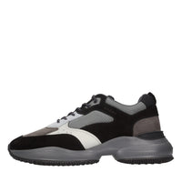 Sneakers multimateriale 