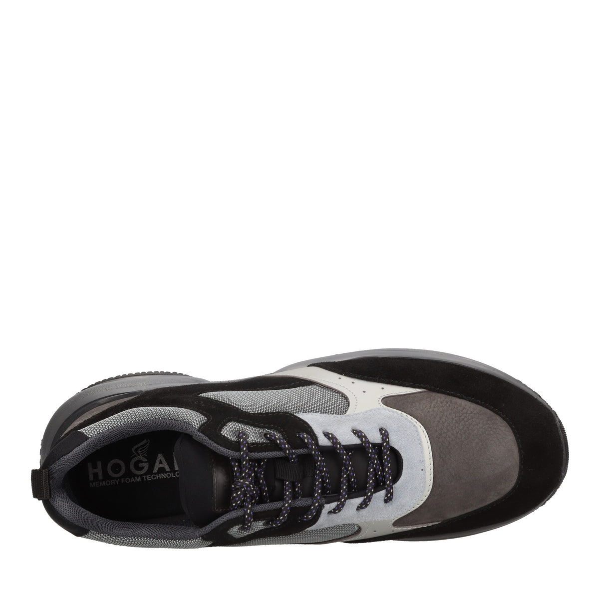 Sneakers multimateriale 