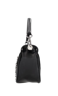 Borsa in vernice e borchie 