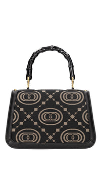 Borsa in tessuto stampato 