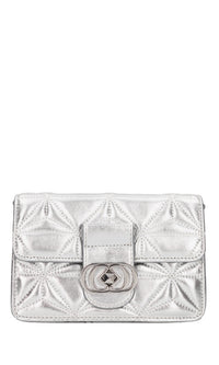 Borsa in pelle laminata 