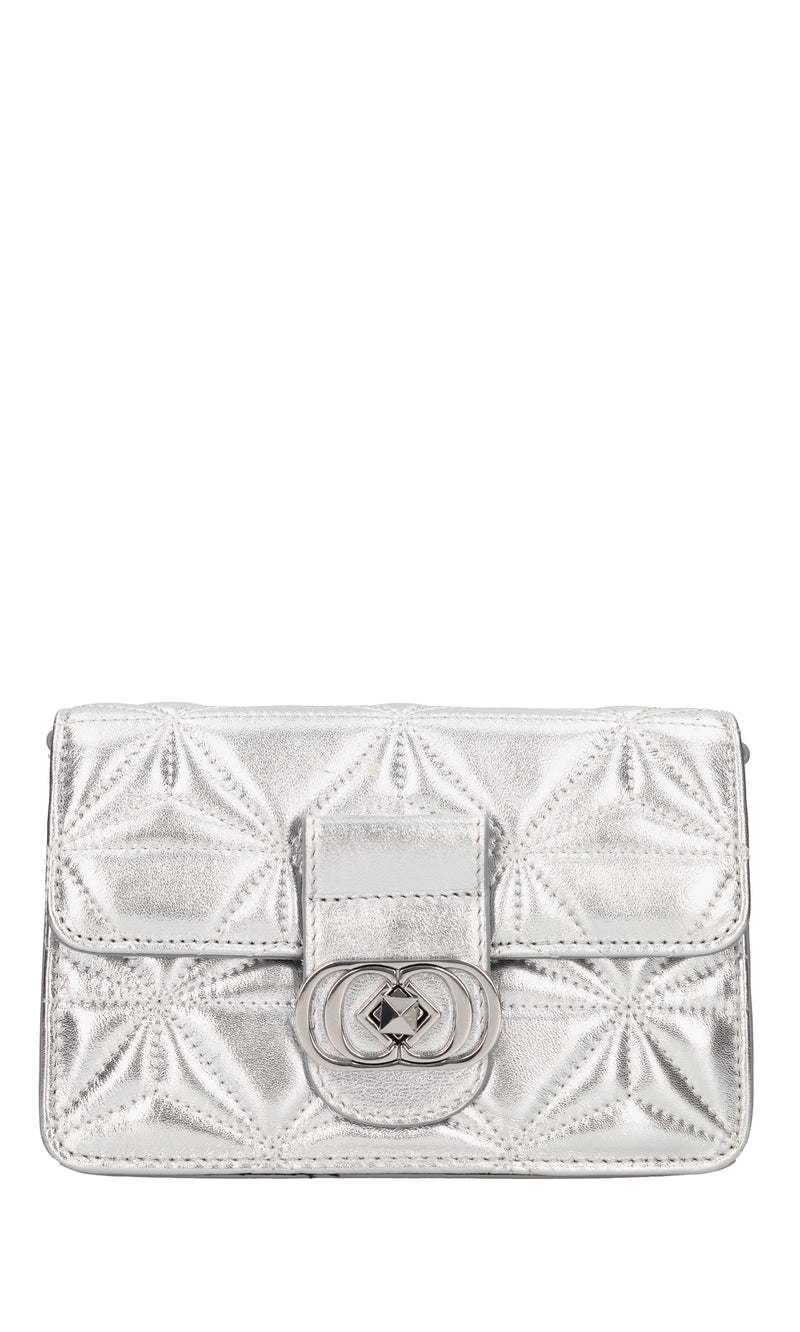 Borsa in pelle laminata 