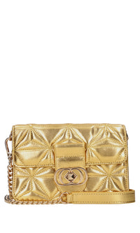 Borsa in pelle laminata 
