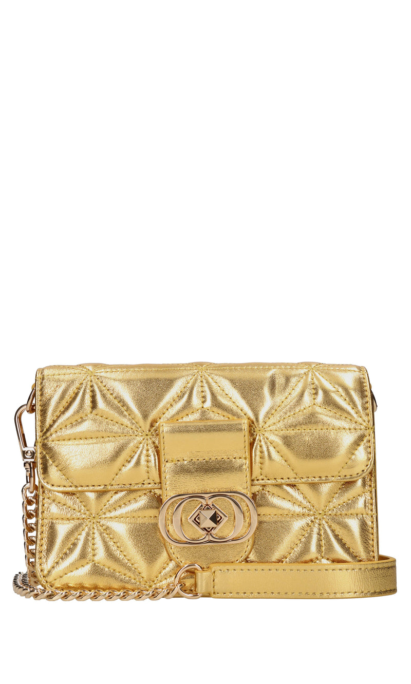 Borsa in pelle laminata 