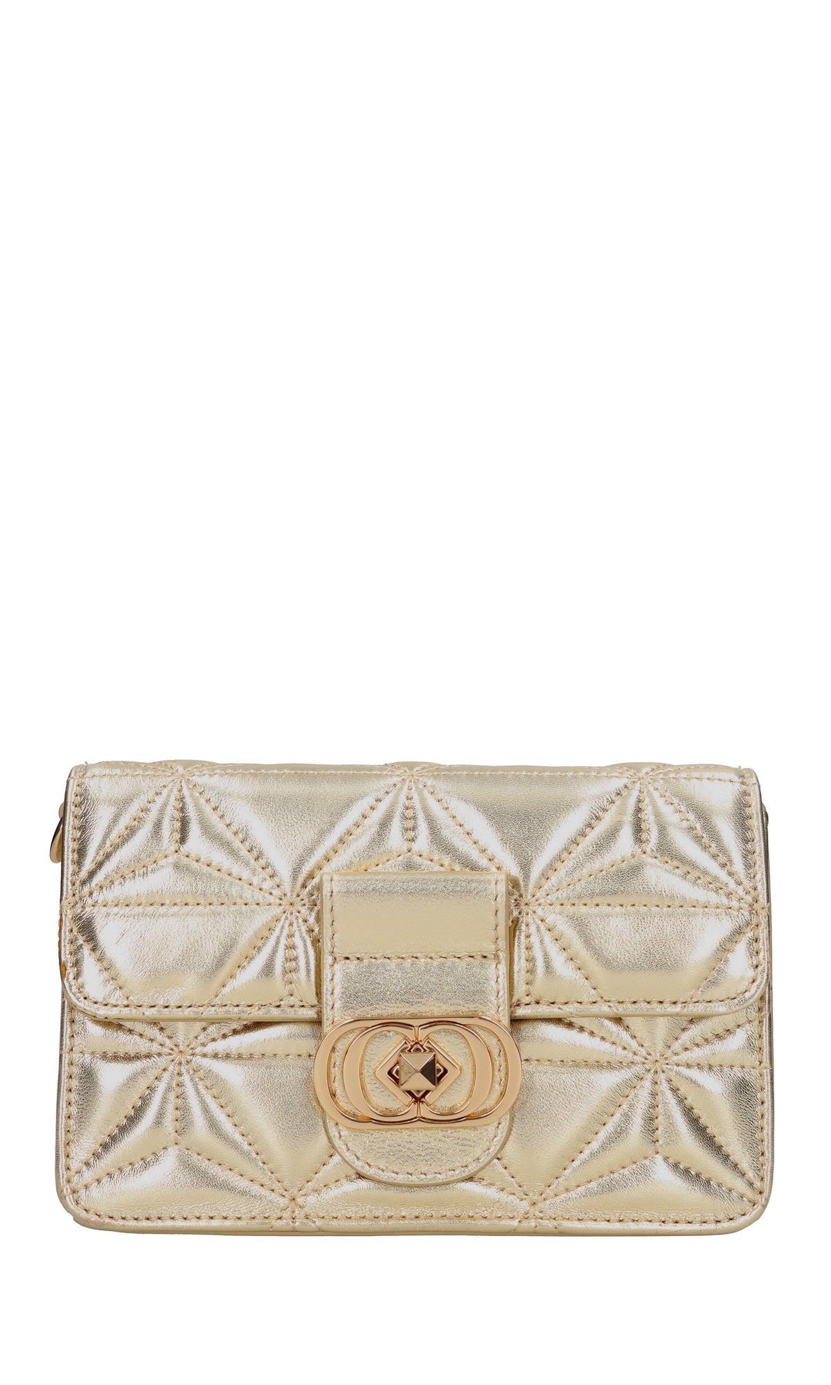 Borsa in pelle laminata 
