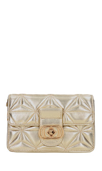 Borsa in pelle laminata 