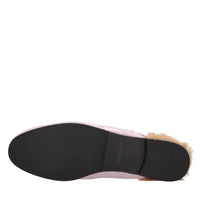 Sabot in pelle strass e borchie 