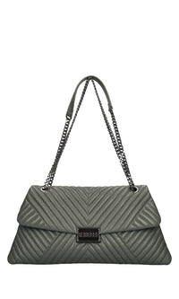 Borsa Alexis Big Metalassé in pelle 