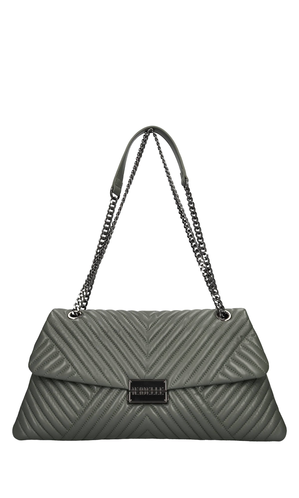 Borsa Alexis Big Metalassé in pelle 