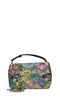 Borsa in tessuto e paillettes 