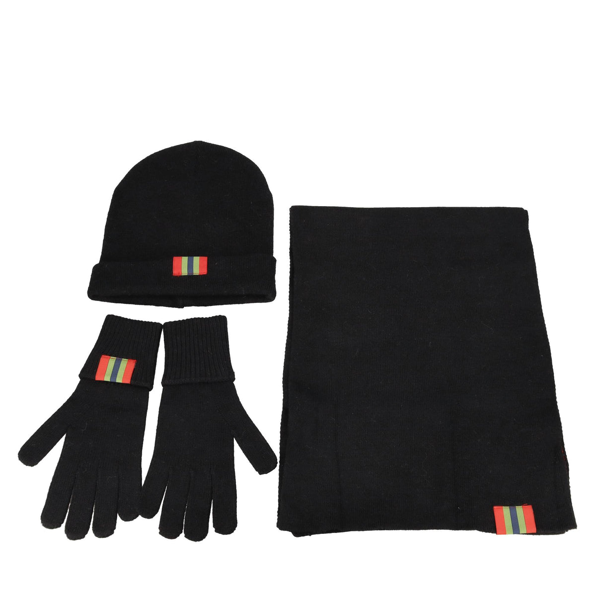 Set 3 pezzi in misto lana 