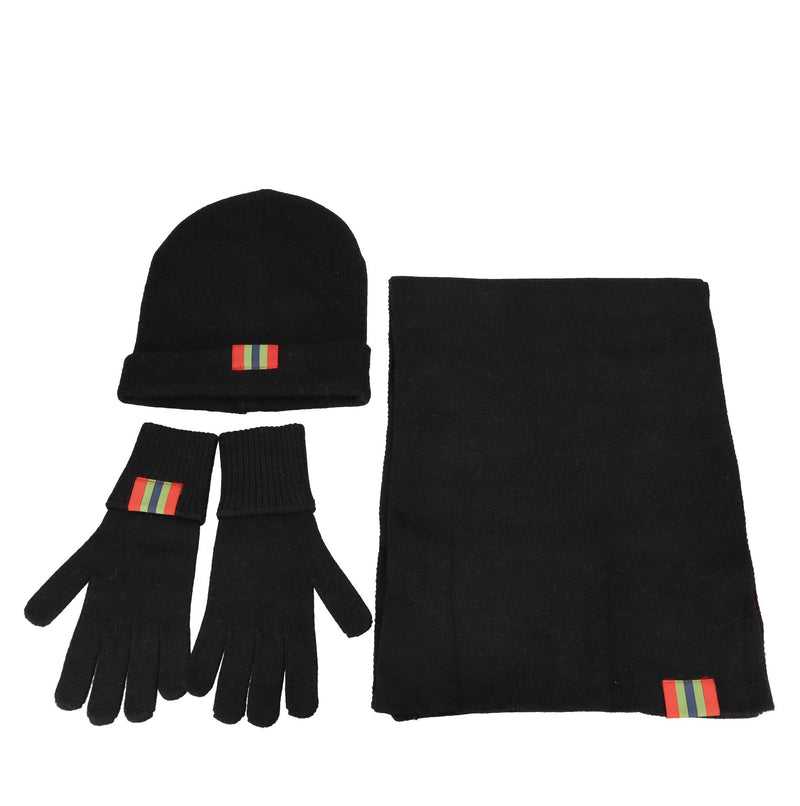 Set 3 pezzi in misto lana 