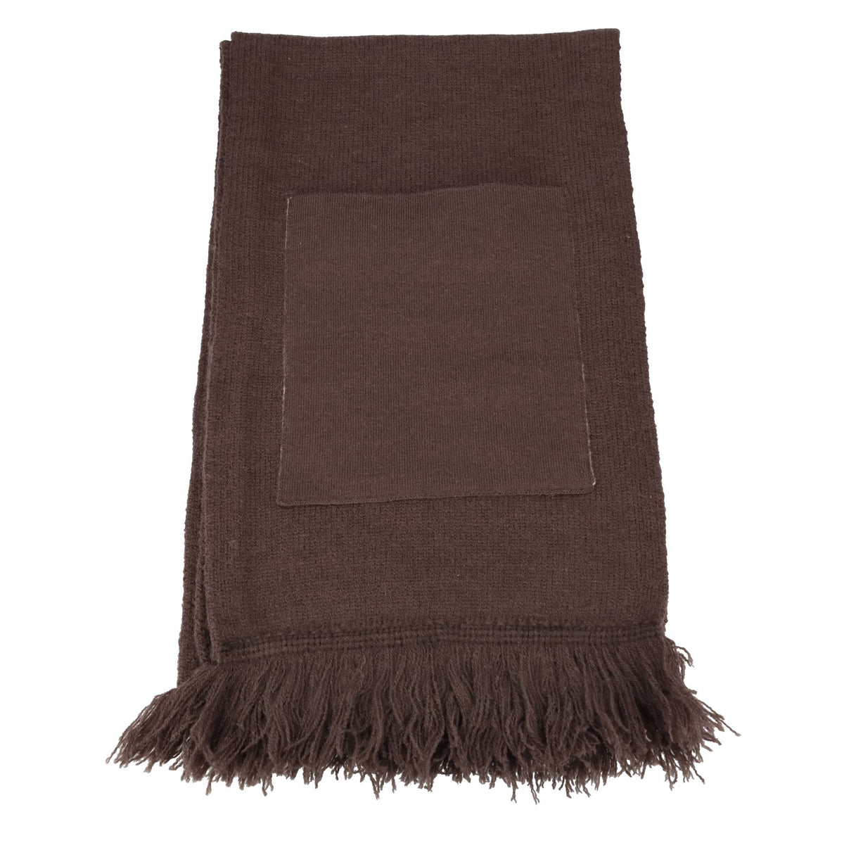 Sciarpa con tasche 