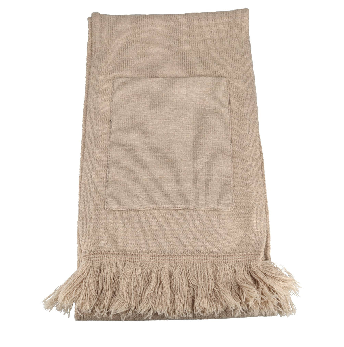 Sciarpa con tasche 