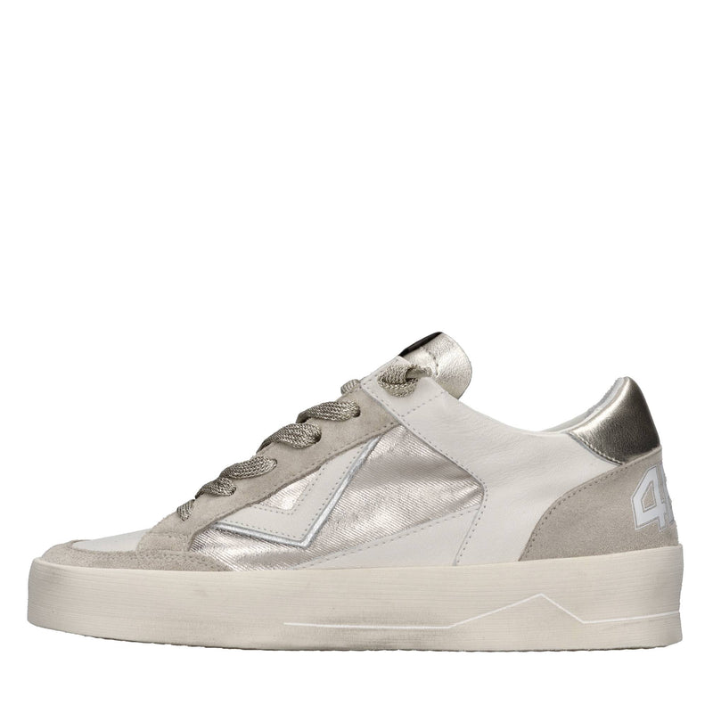 Sneakers in pelle e camoscio 