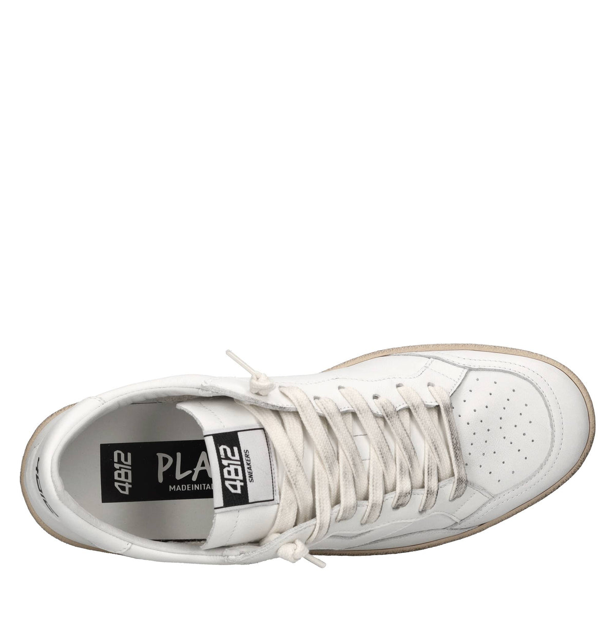 Sneakers in pelle e camoscio 