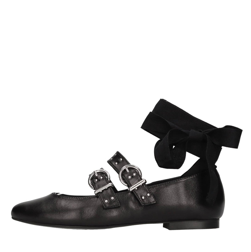 Ballerine in pelle 